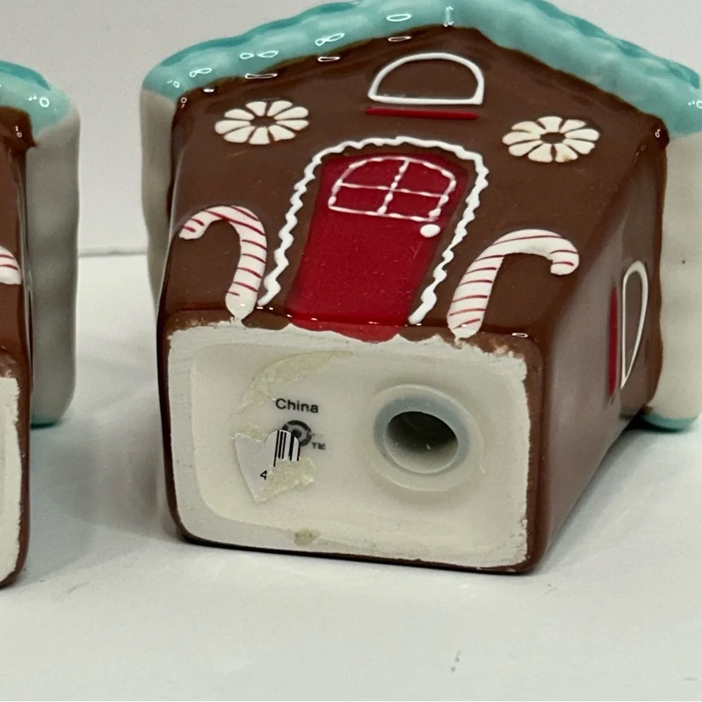 Vintage Target Gingerbread House Salt and Pepper Shakers